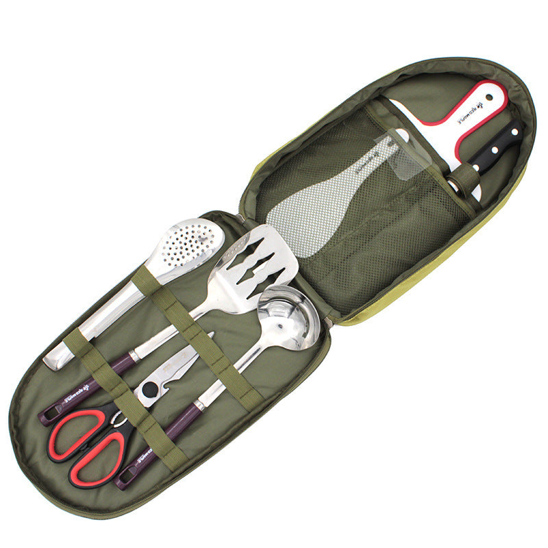 Wildcore CampChef Pro™ Outdoor Camping Cookware & BBQ Tool Set