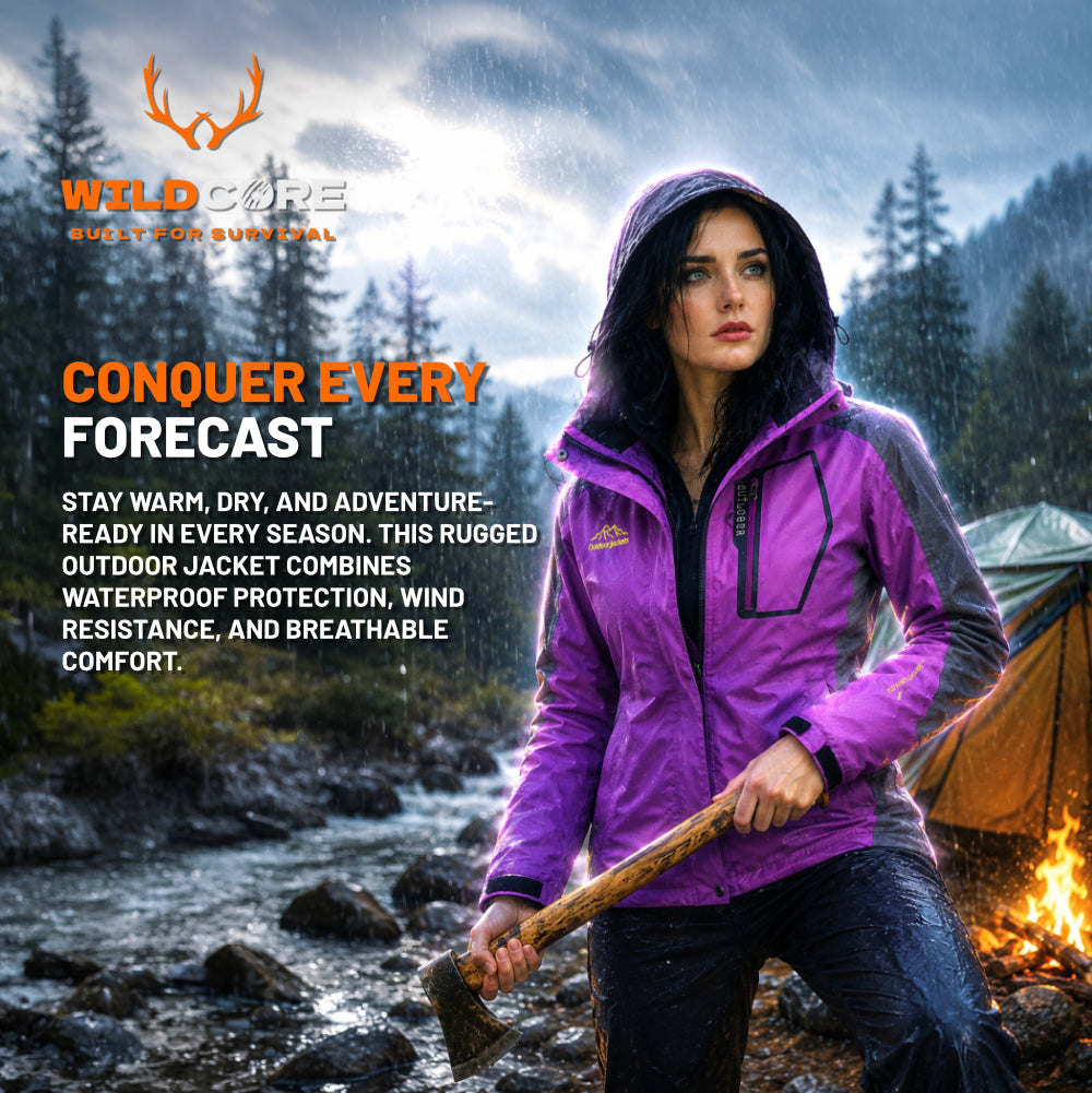 Wildcore AeroShield™ Unisex Lightweight Waterproof Outdoor Jacket