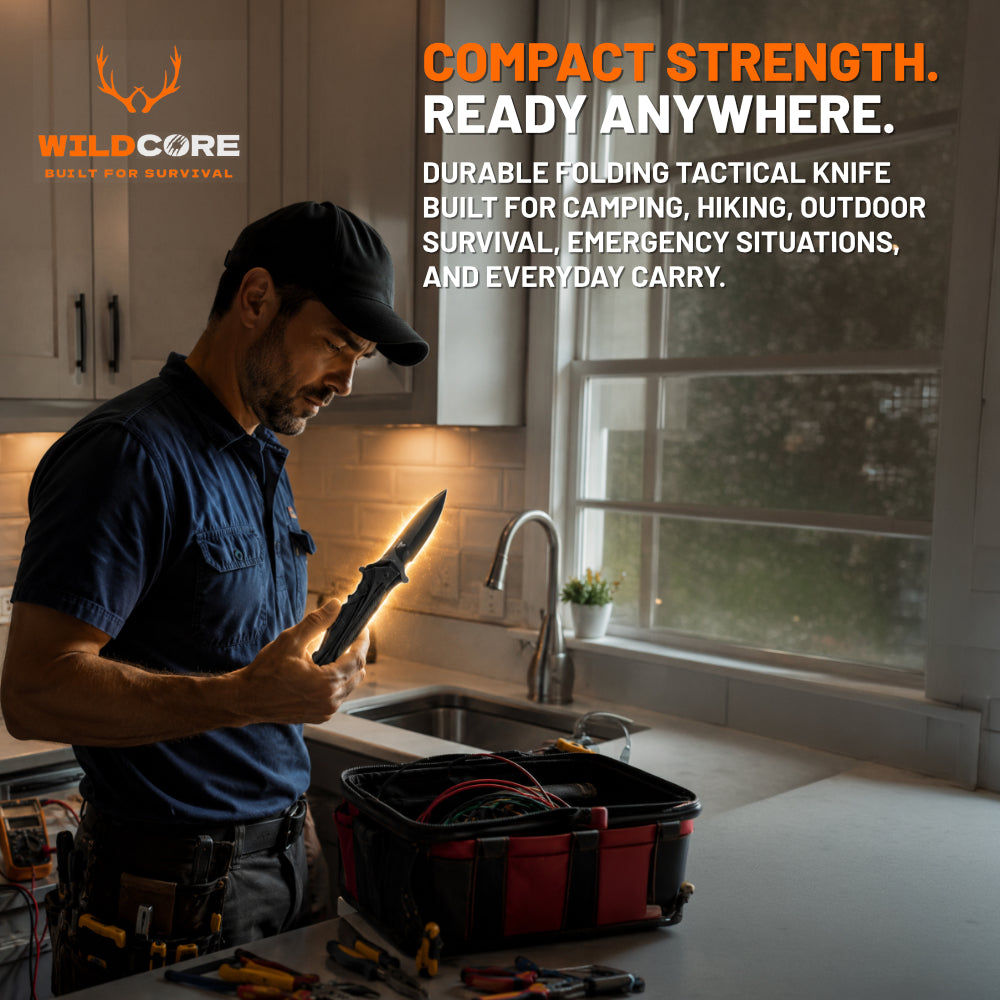 Ultimate outdoor folding Knife -  Survival Knife