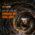 Wildcore HorizonBeam™ 350 Rechargeable Headlamp