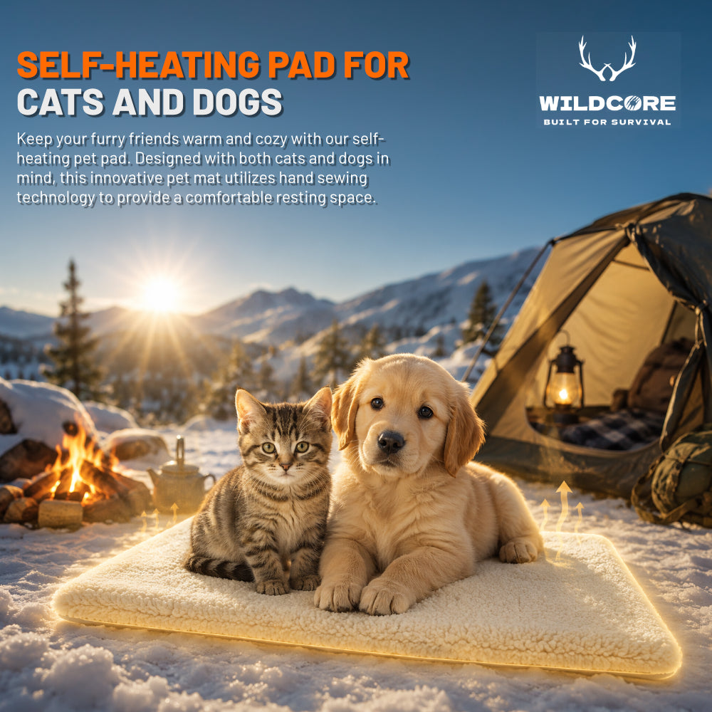 Wildcore CozyHeat™ Self-Heating Pet Pad for Cats & Dogs