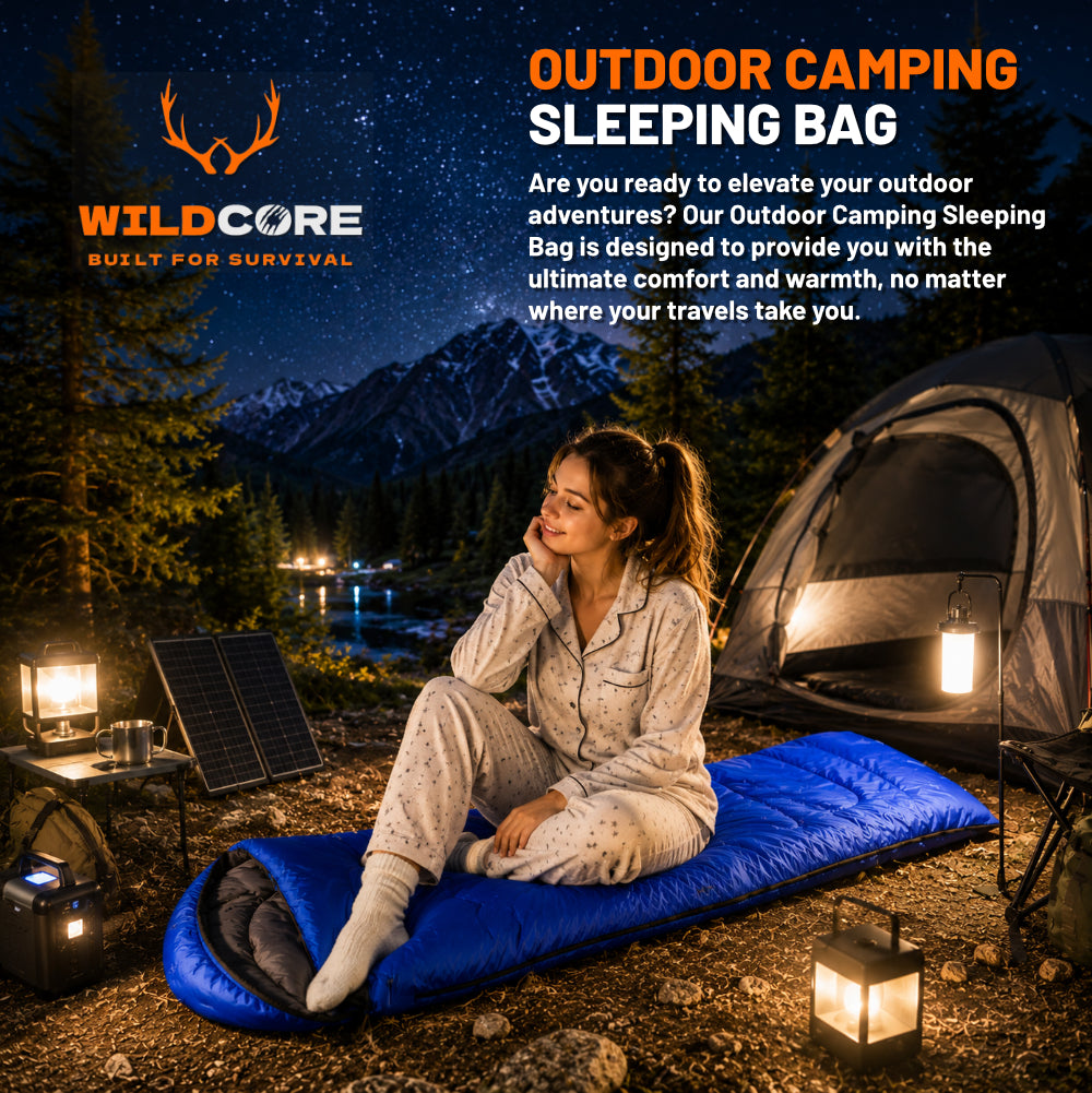 Wildcore TrailNest™ Outdoor Camping Sleeping Bag