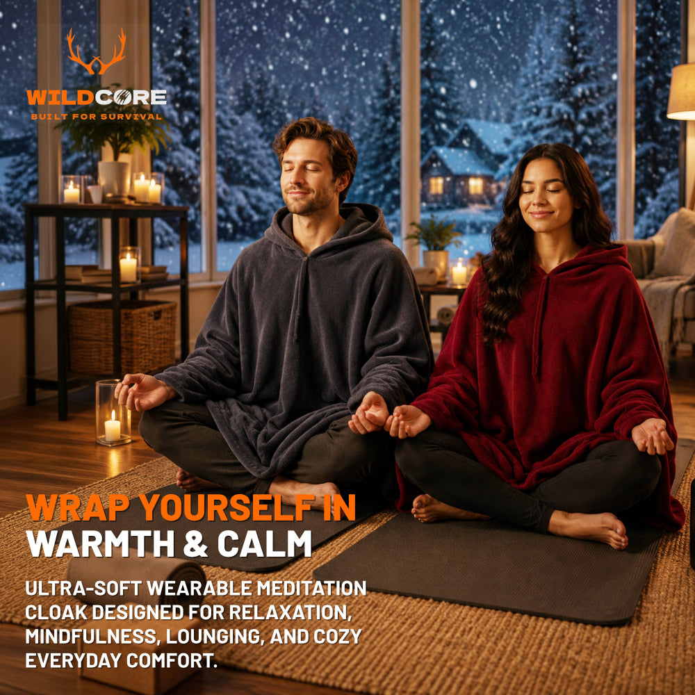 Wildcore ZenWrap™ Wearable Blanket Hoodie