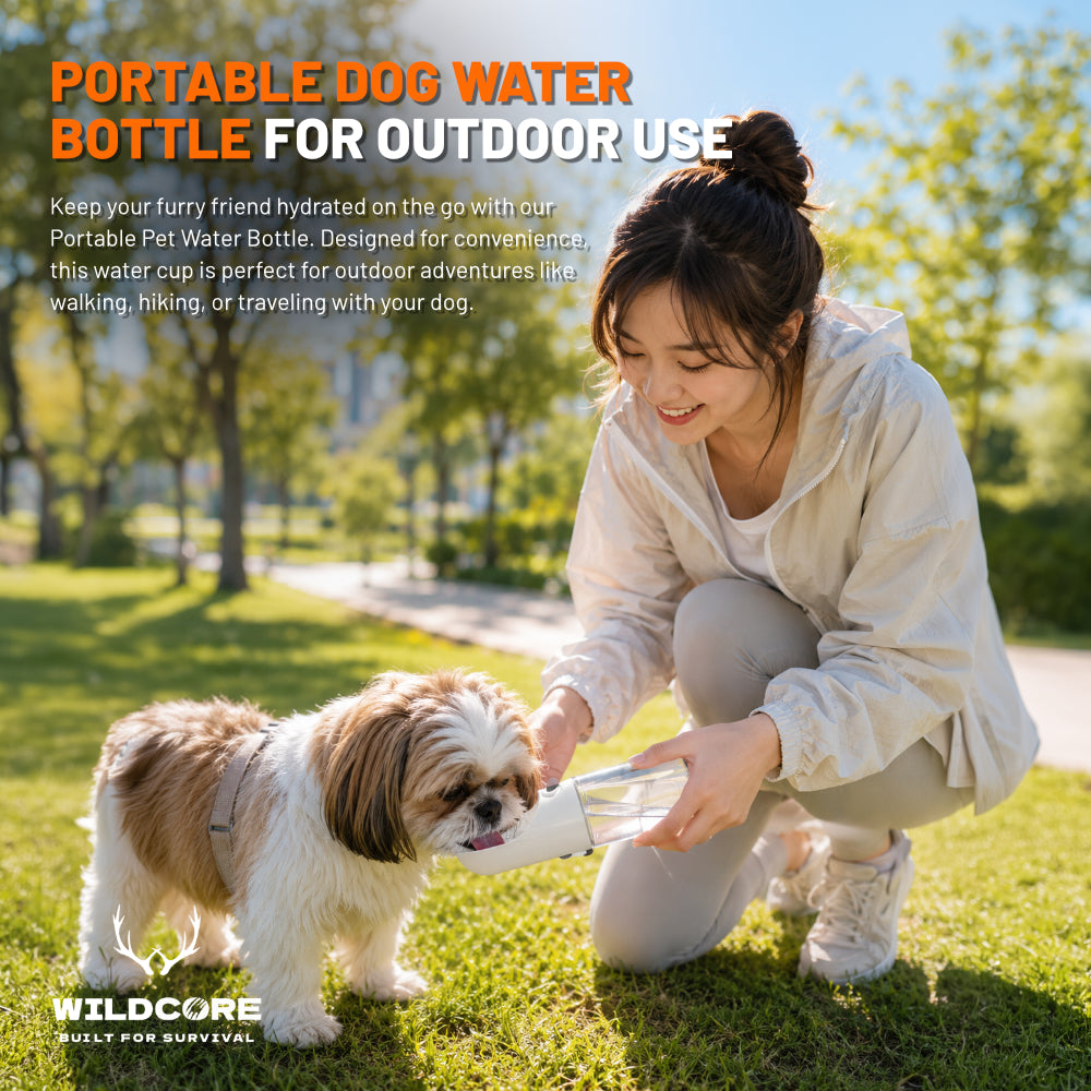 Wildcore HydroPaw™ Portable Dog Water Bottle