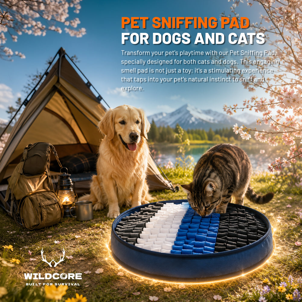Wildcore SniffQuest™ Interactive Snuffle Pad for Dogs & Cats