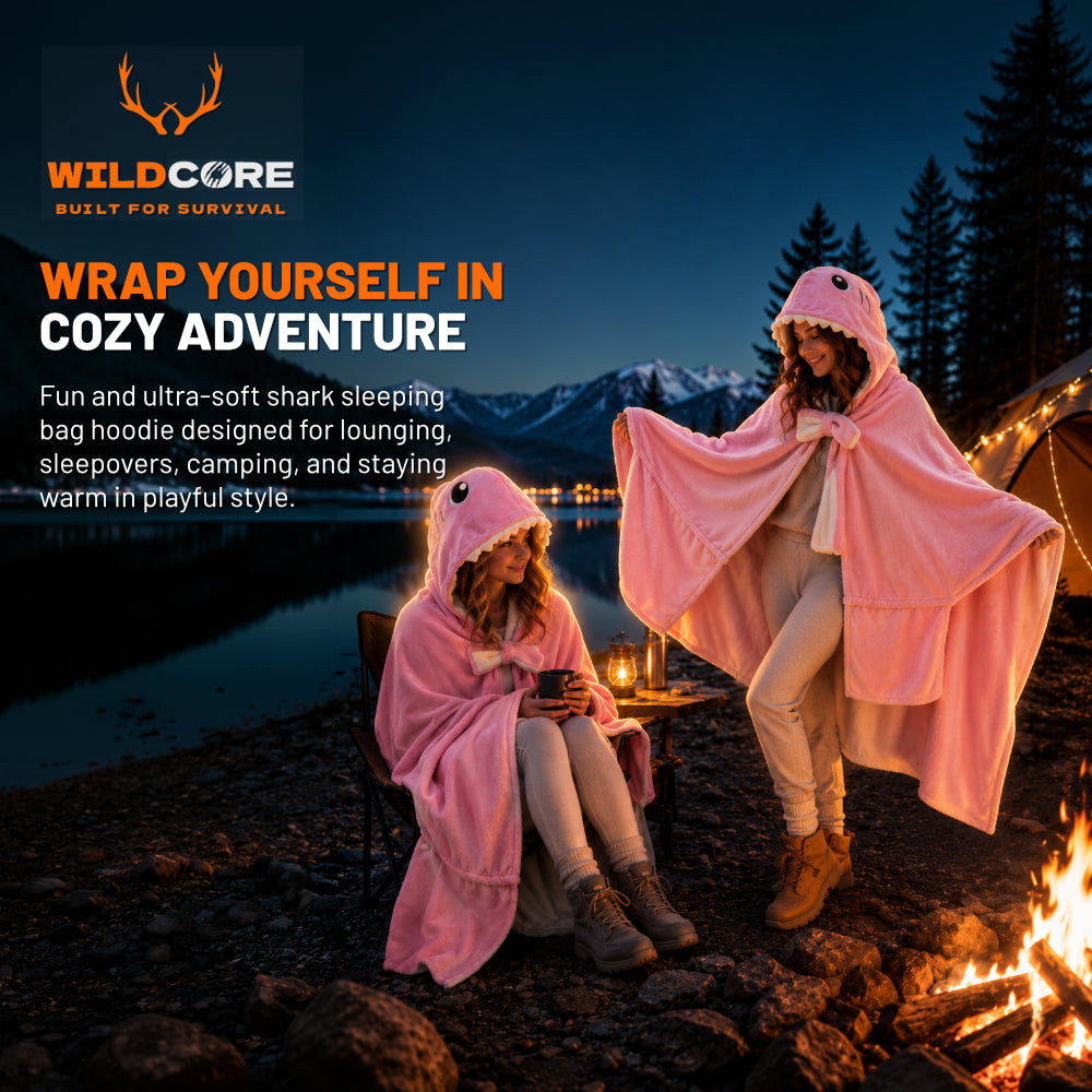Wildcore CozyShark™ Wearable Blanket Hoodie