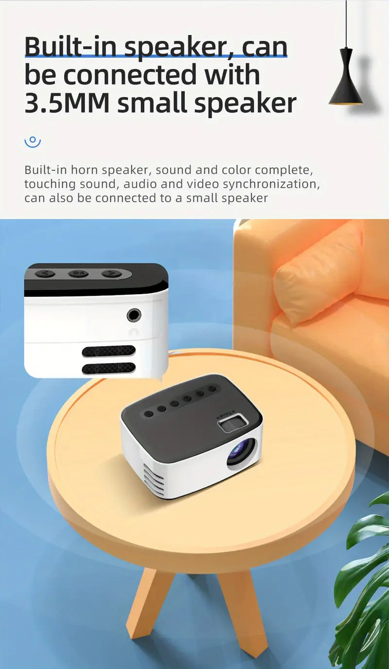 Wildcore CinemaGo™ Wireless Mini Outdoor Projector for Apple & Android