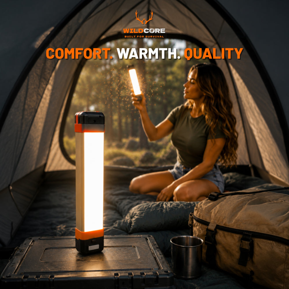 Wildcore GlowGuard™ 2-in-1 Camping Light & Mosquito Repeller