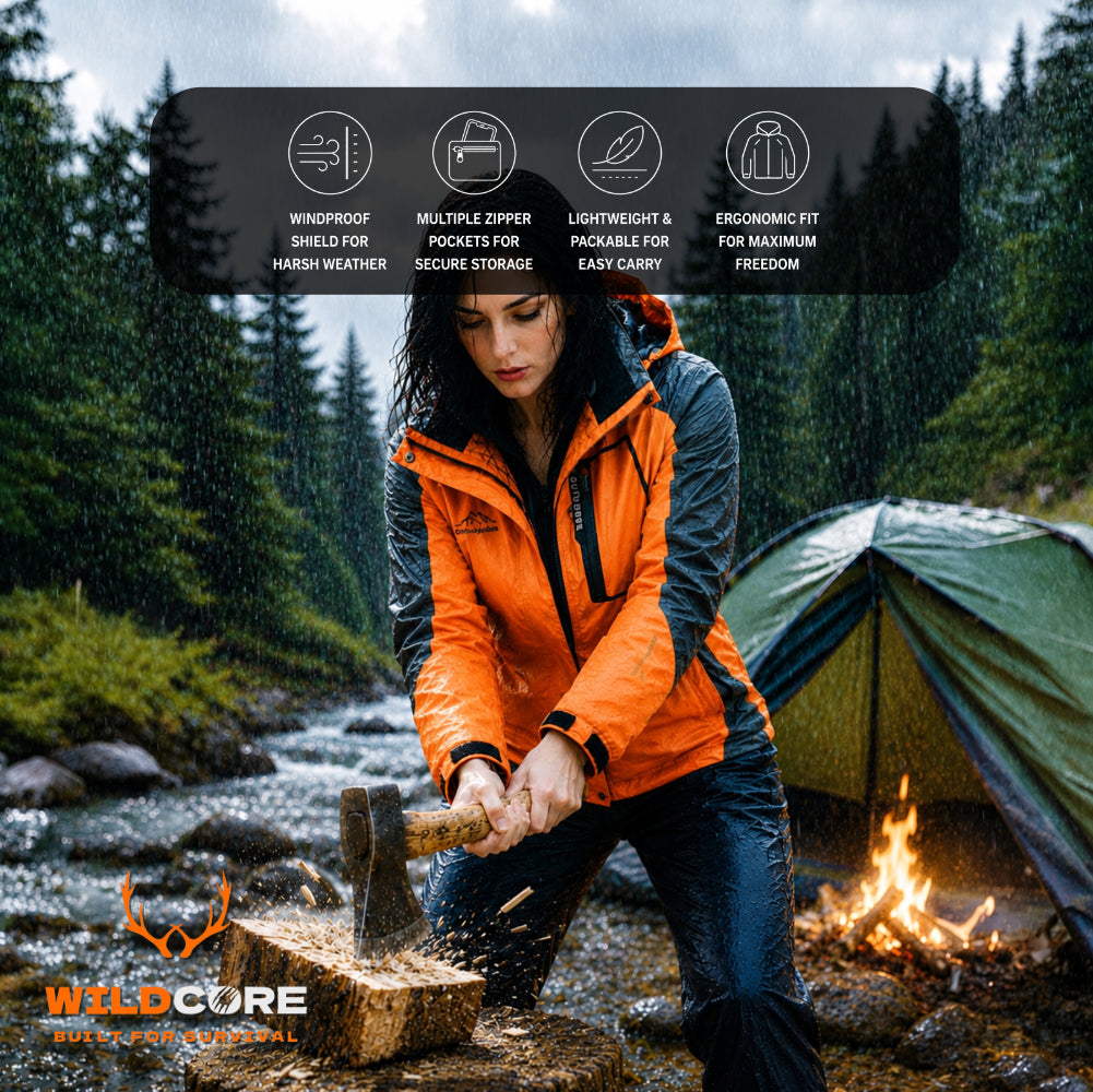 Wildcore AeroShield™ Unisex Lightweight Waterproof Outdoor Jacket