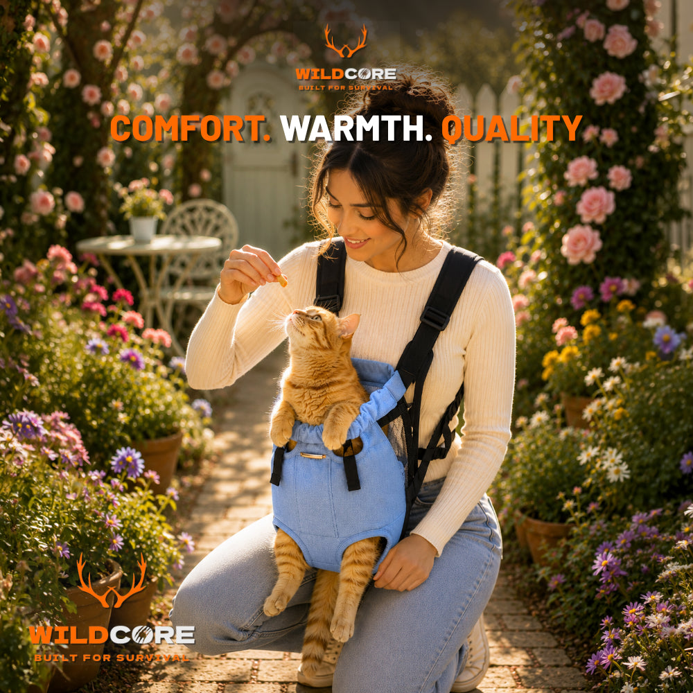 Wildcore TrailRider™ Cowboy Pet Backpack Carrier for Dogs & Cats