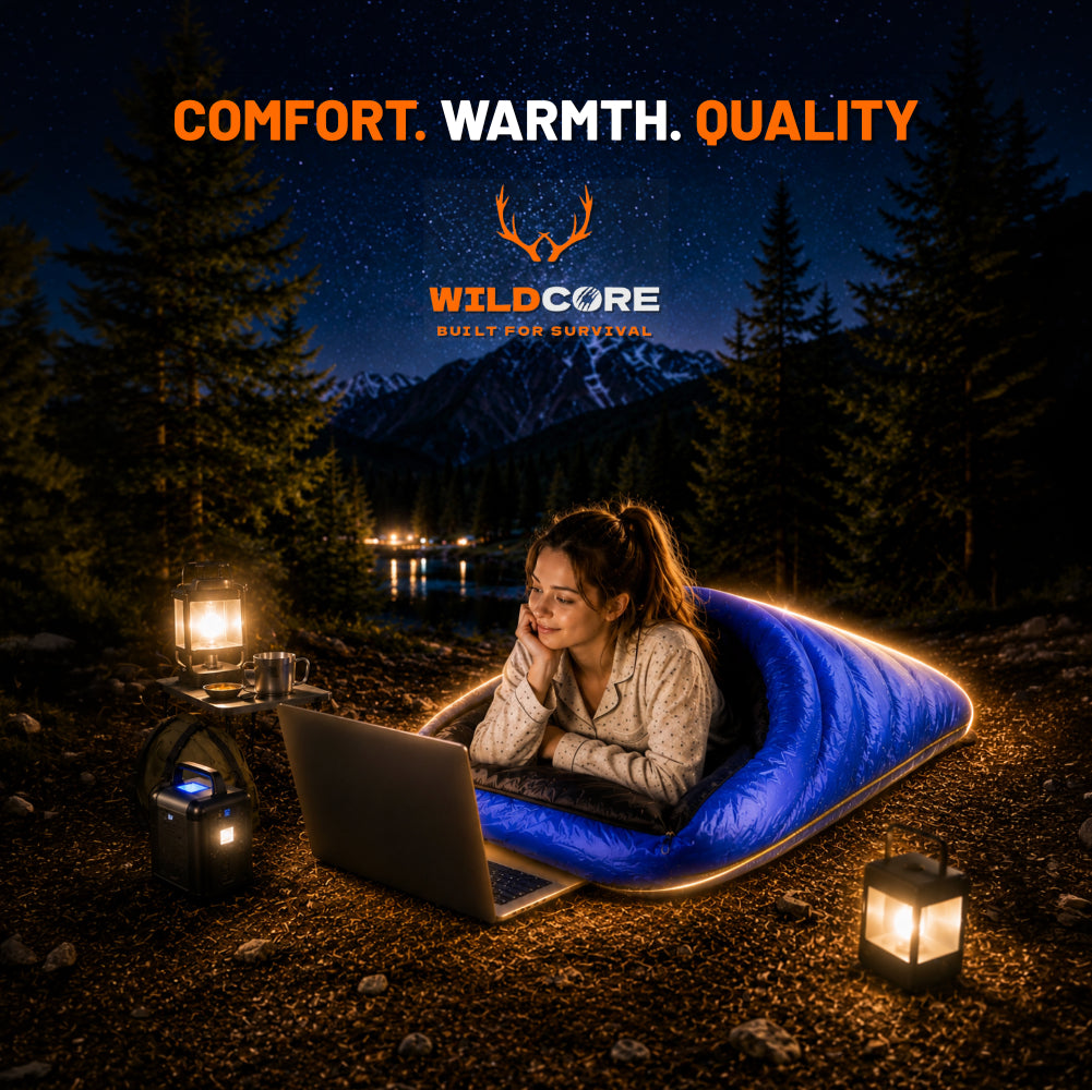 Wildcore TrailNest™ Outdoor Camping Sleeping Bag