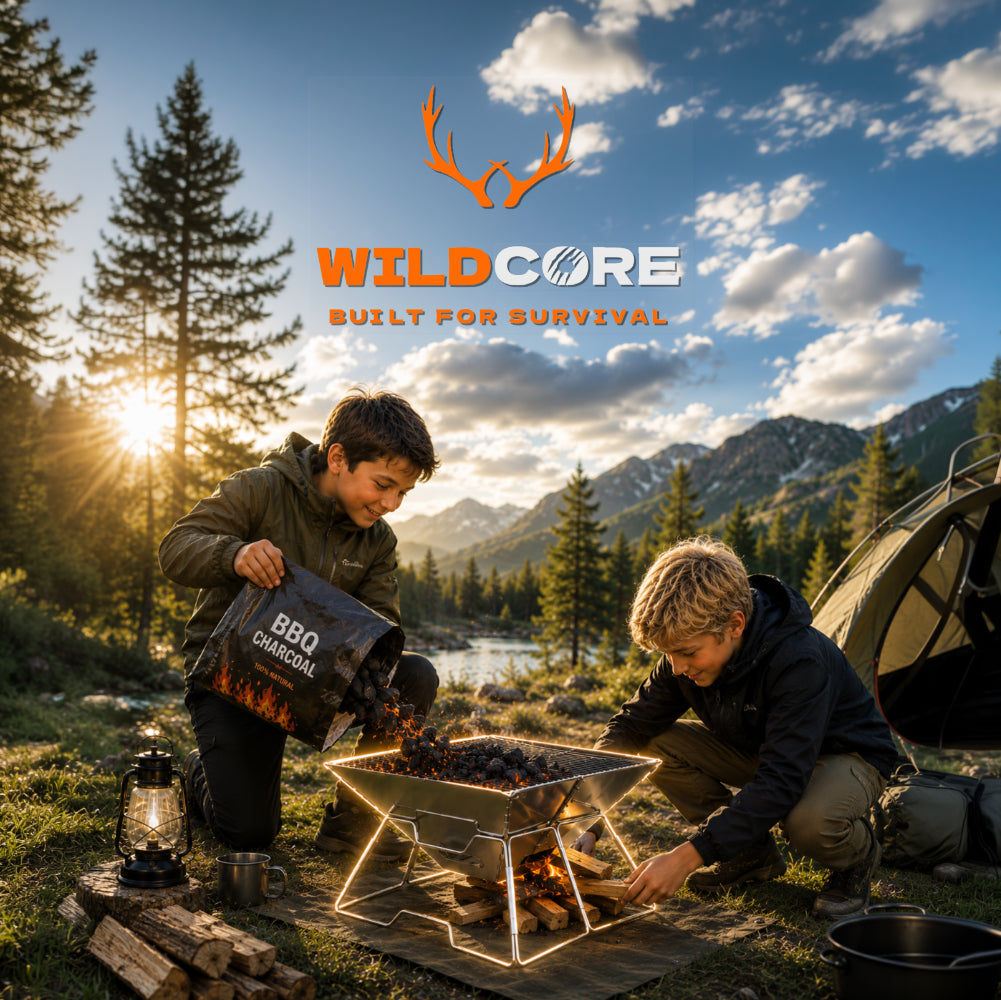 Wildcore FireForge™ Portable Charcoal Camping Grill