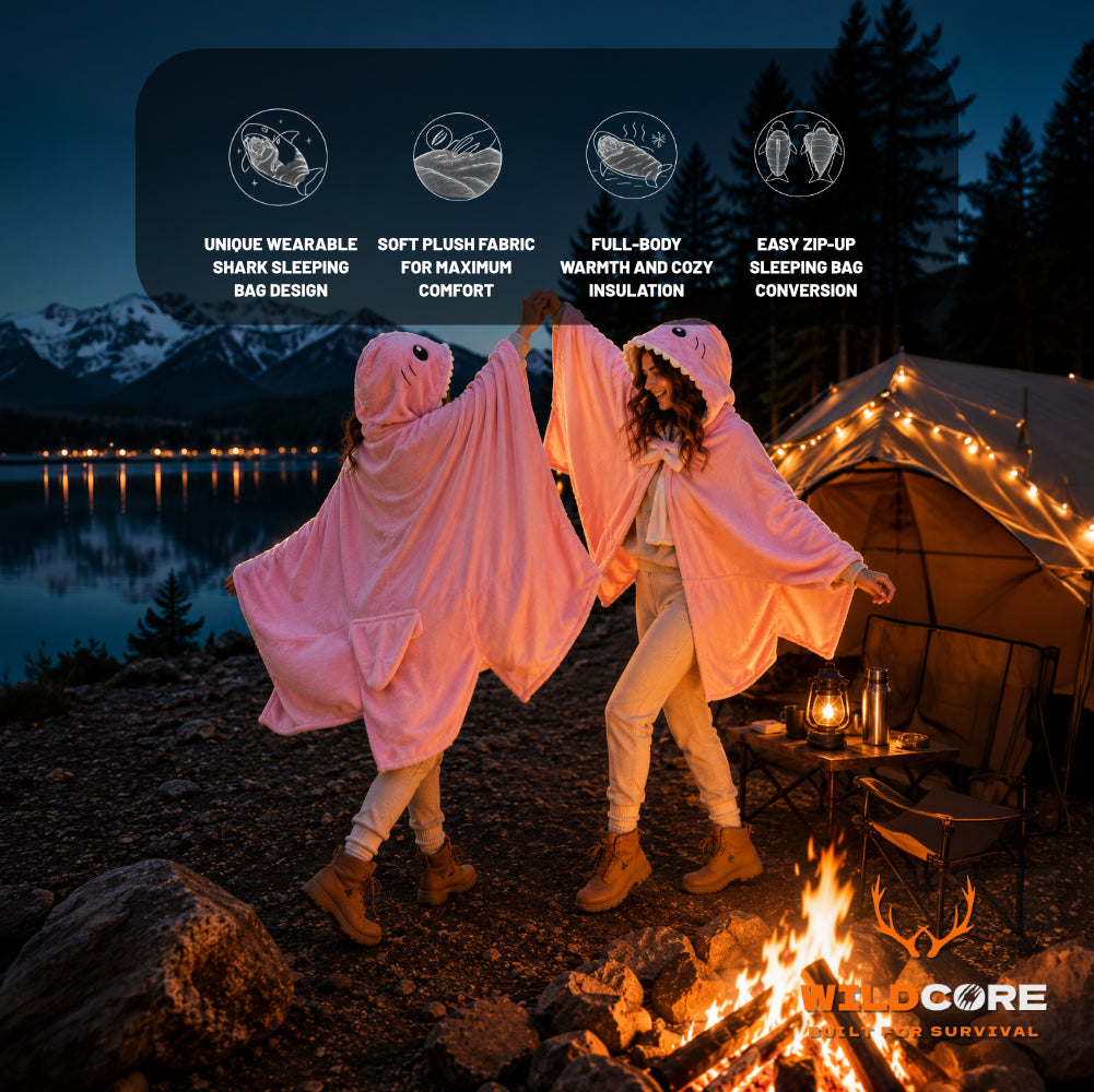 Wildcore CozyShark™ Wearable Blanket Hoodie