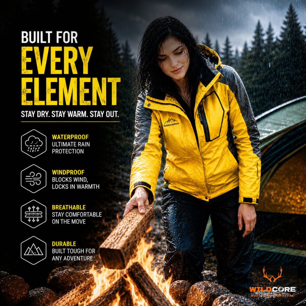 Wildcore AeroShield™ Unisex Lightweight Waterproof Outdoor Jacket