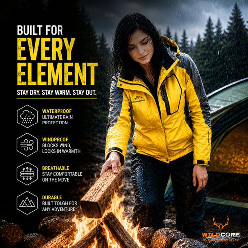 Wildcore AeroShield™ Unisex Lightweight Waterproof Outdoor Jacket