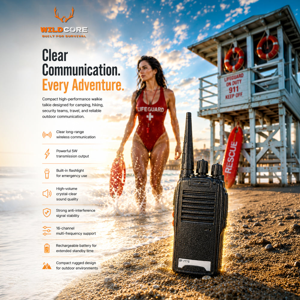 Wildcore SignalPro™ BF777S Mini Walkie Talkie