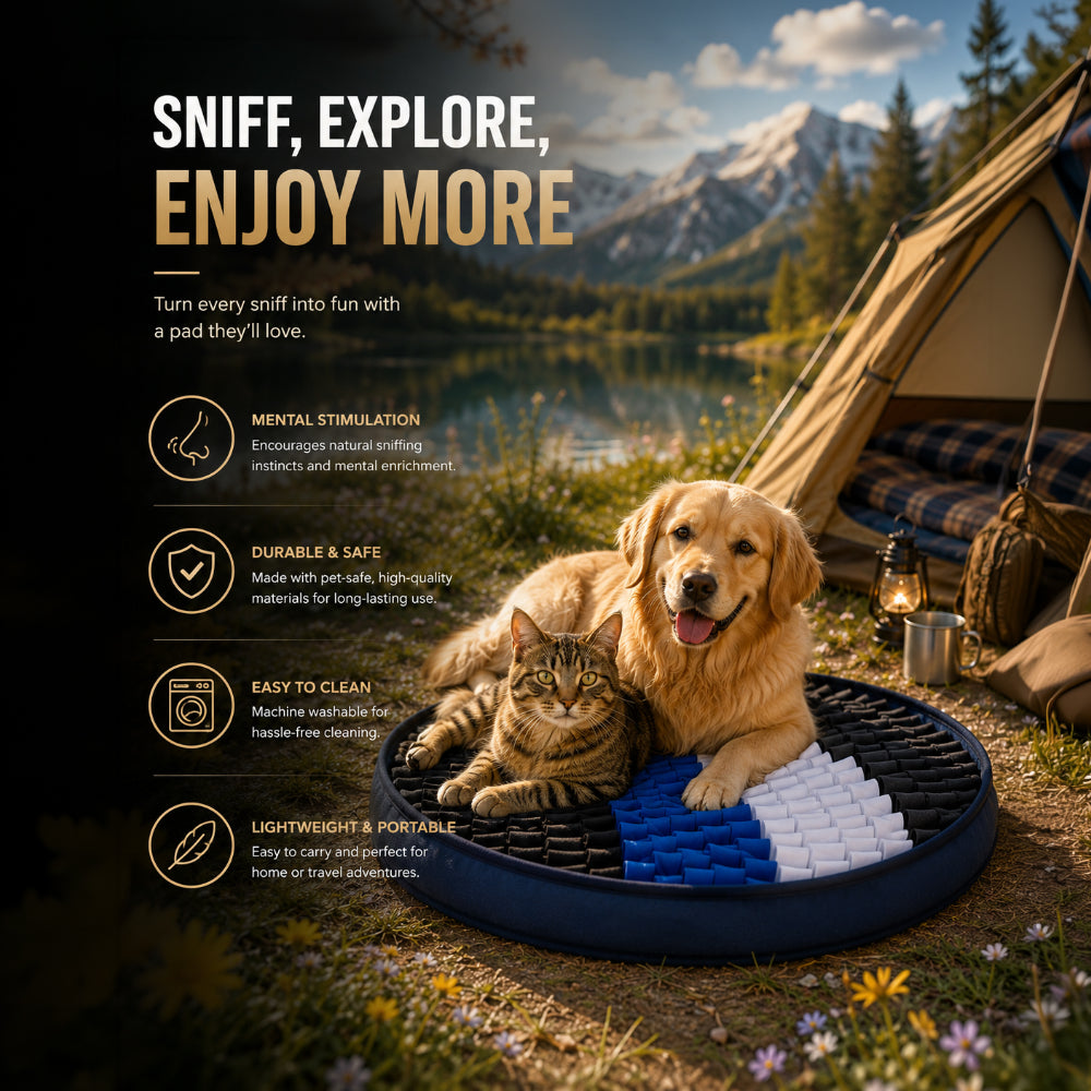 Wildcore SniffQuest™ Interactive Snuffle Pad for Dogs & Cats