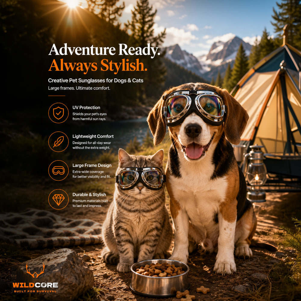 Wildcore TrailShades™ Dog Adventure Sunglasses