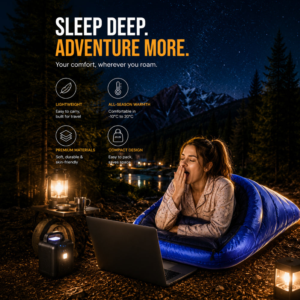 Wildcore TrailNest™ Outdoor Camping Sleeping Bag