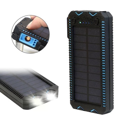 Wildcore IgniteCharge™ Solar Power Bank with Electric Lighter