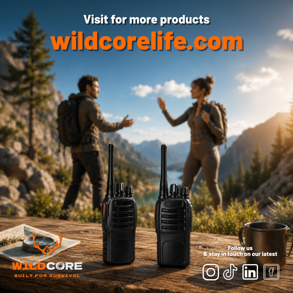 Wildcore SignalPro™ BF777S Mini Walkie Talkie