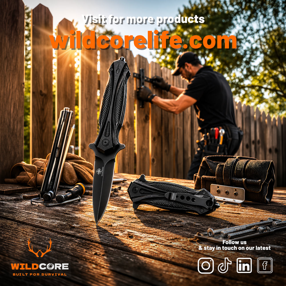 Ultimate outdoor folding Knife -  Survival Knife