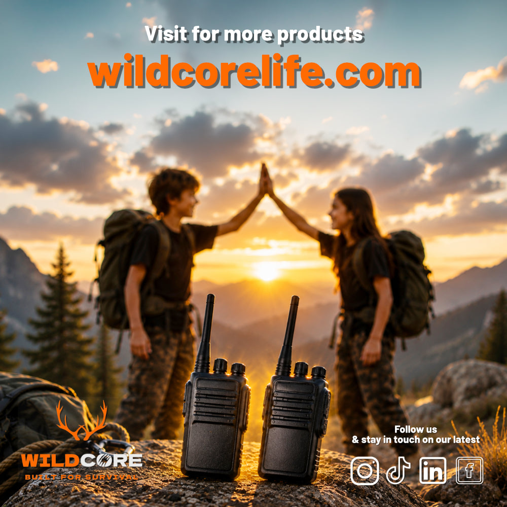 Wildcore TrailTalk™ Kids Mini Walkie Talkie Set