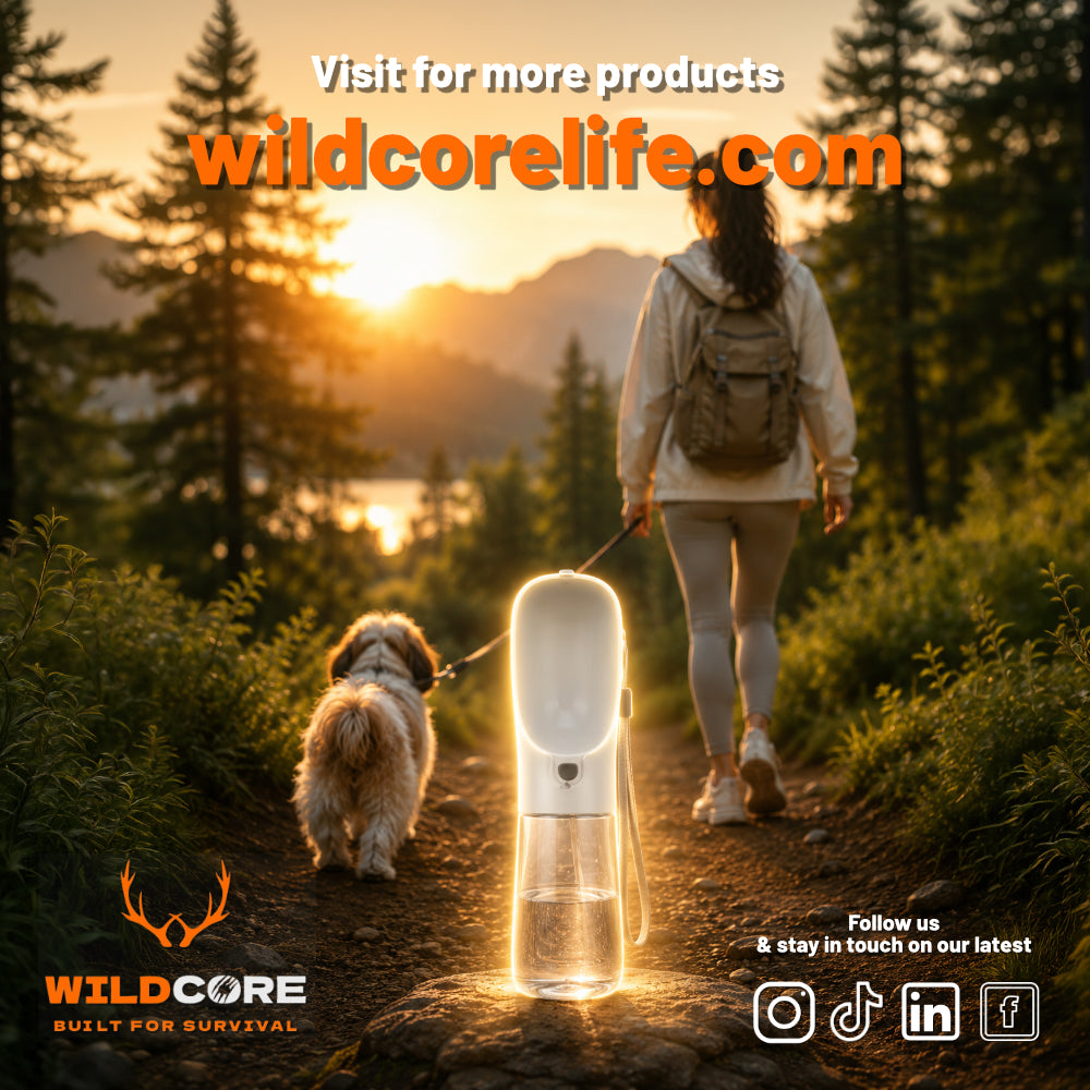 Wildcore HydroPaw™ Portable Dog Water Bottle