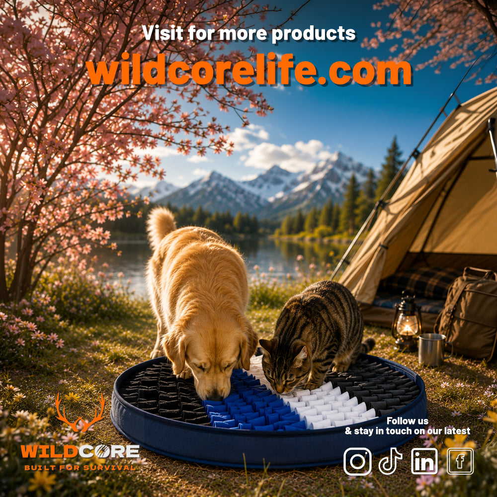 Wildcore SniffQuest™ Interactive Snuffle Pad for Dogs & Cats