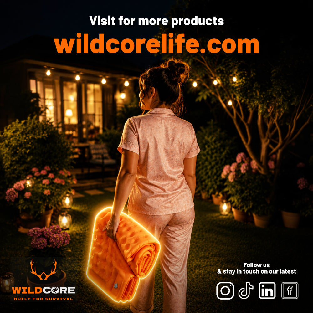 Wildcore CloudRest™ Inflatable Double Camping Mattress