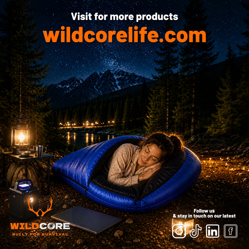 Wildcore TrailNest™ Outdoor Camping Sleeping Bag