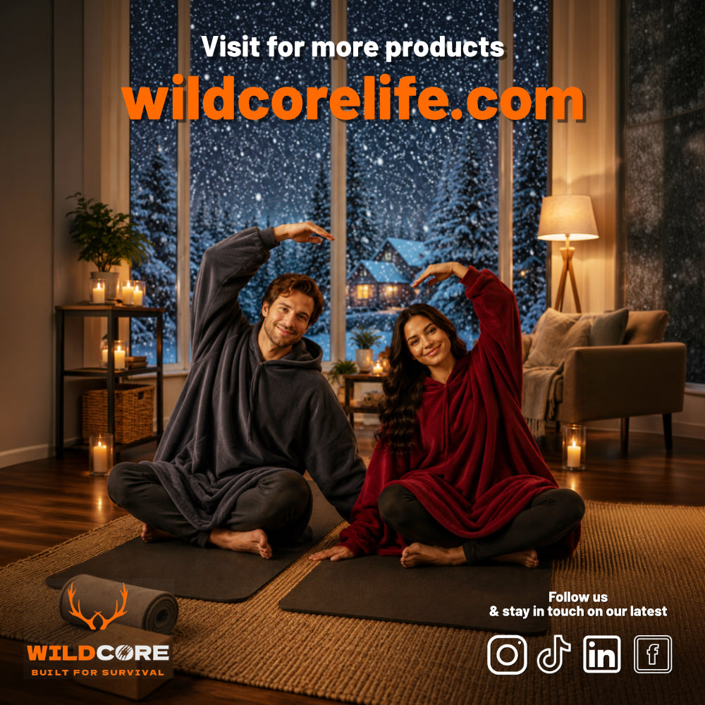 Wildcore ZenWrap™ Wearable Blanket Hoodie