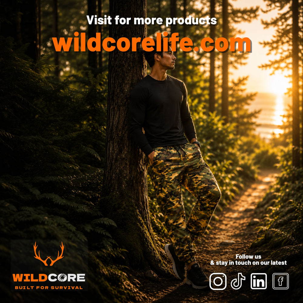 Wildcore TrailFlex™ Camo Cargo Pants Built for Adventure. Designed for Comfort.