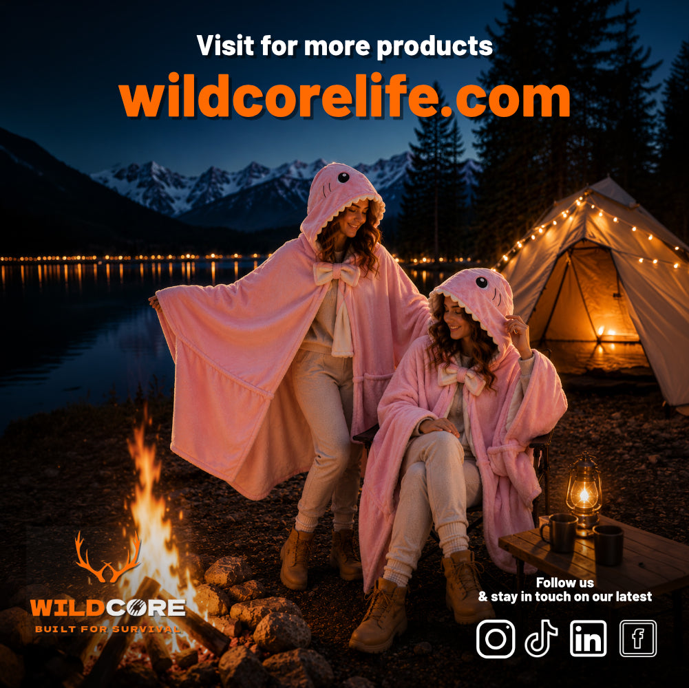 Wildcore CozyShark™ Wearable Blanket Hoodie