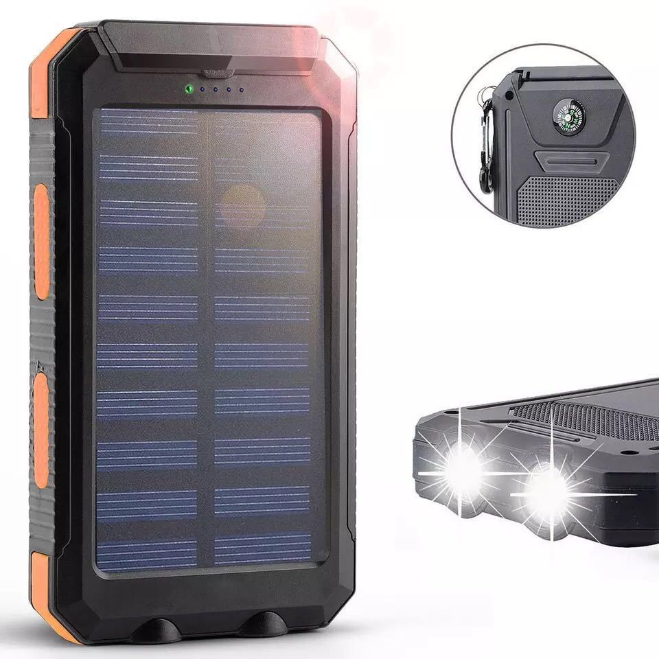 Wildcore SunVault™ Solar Power Bank 6000mAh