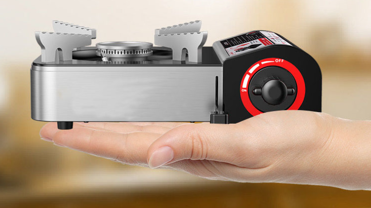 Wildcore CampFlame™ Portable Mini Gas Stove