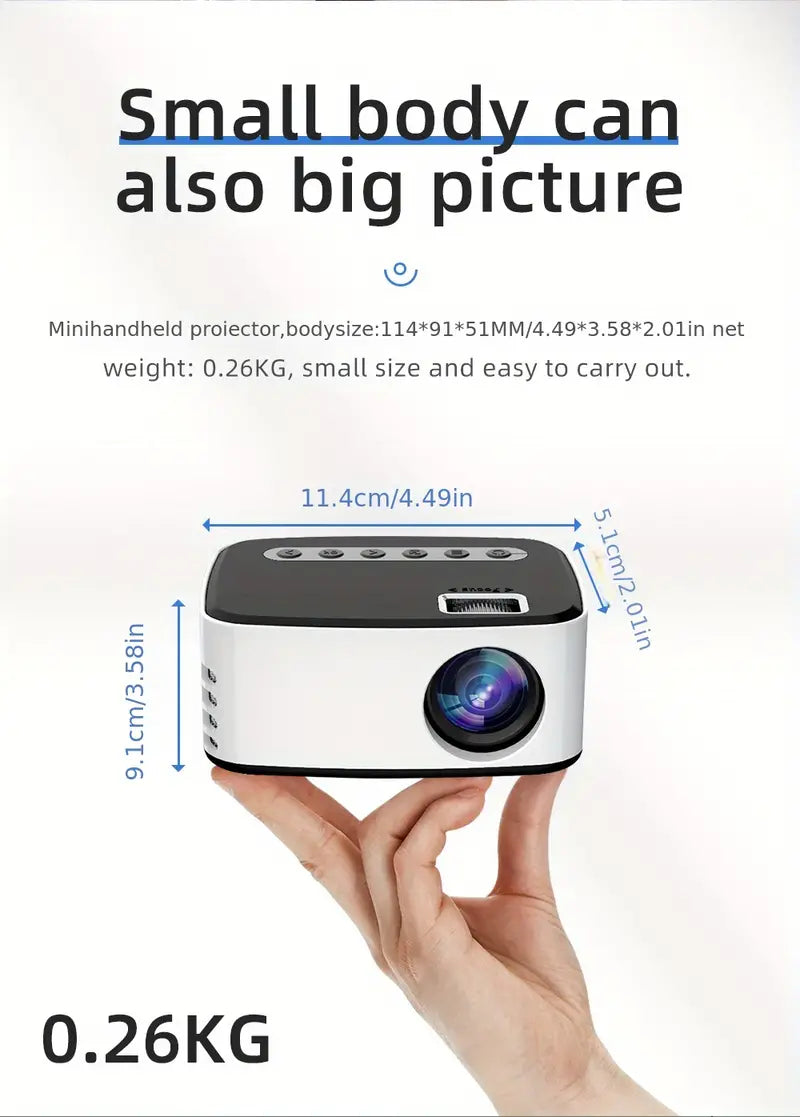 Wildcore CinemaGo™ Wireless Mini Outdoor Projector for Apple & Android