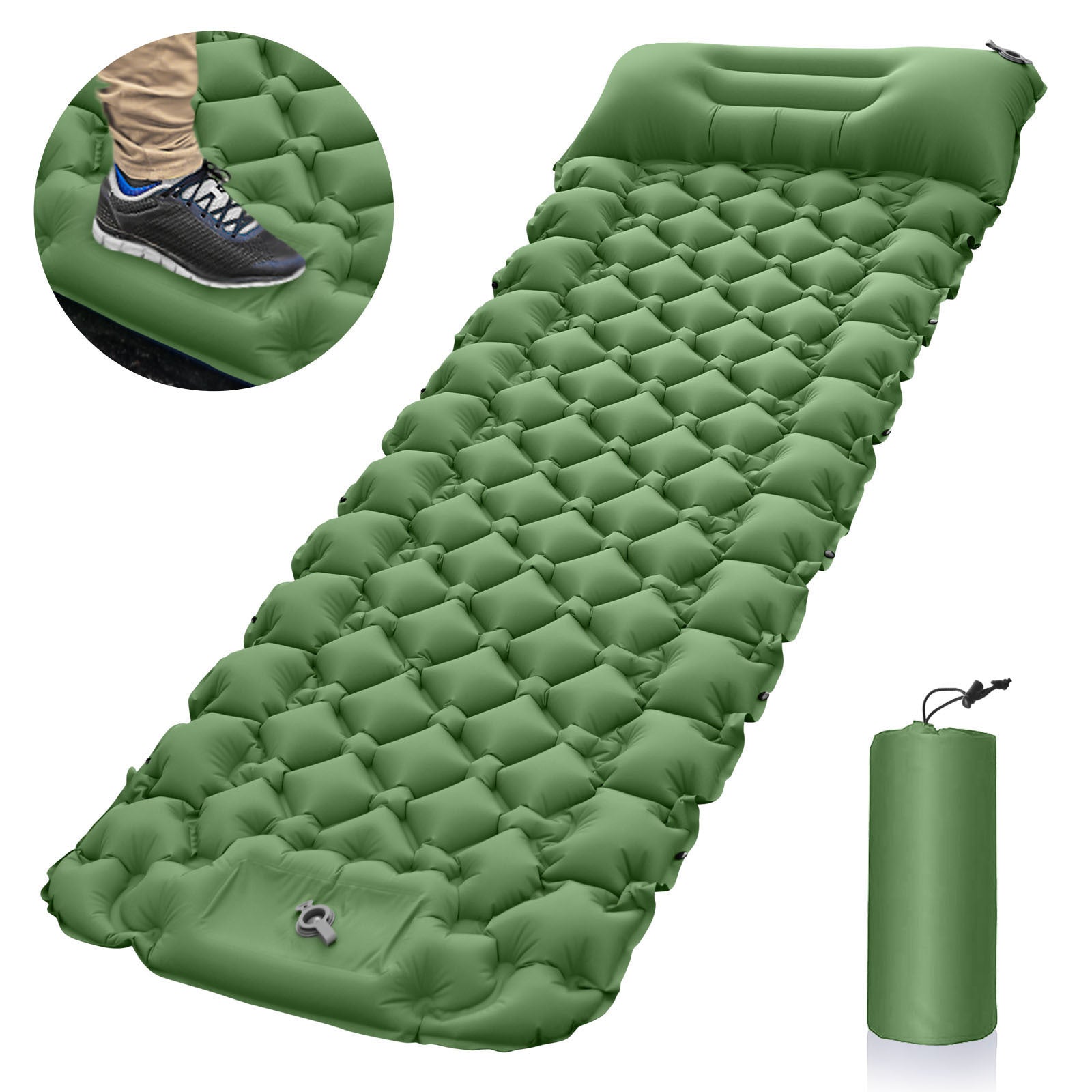 Wildcore TrekRest™ Portable Inflatable Camping Mattress