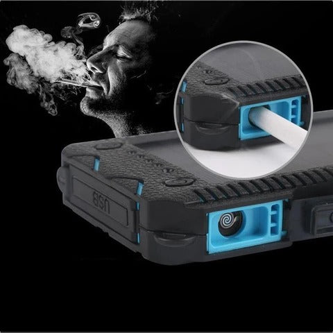 Wildcore IgniteCharge™ Solar Power Bank with Electric Lighter