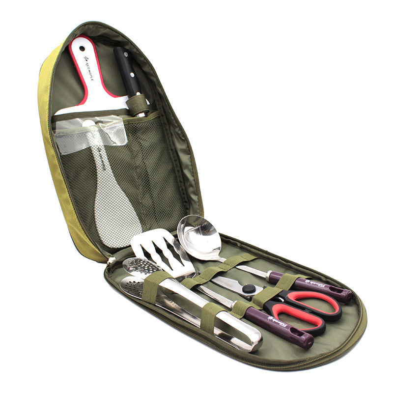 Wildcore CampChef Pro™ Outdoor Camping Cookware & BBQ Tool Set