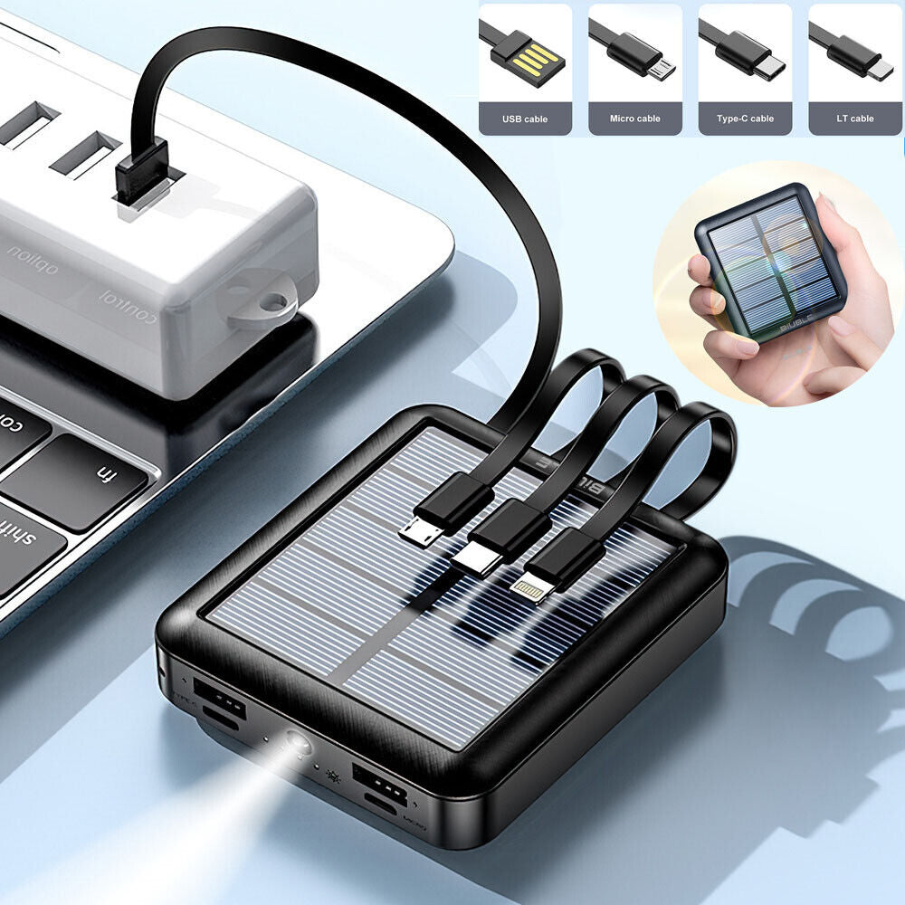 Wildcore SunCharge™ 20000mAh Mini Solar Power Bank