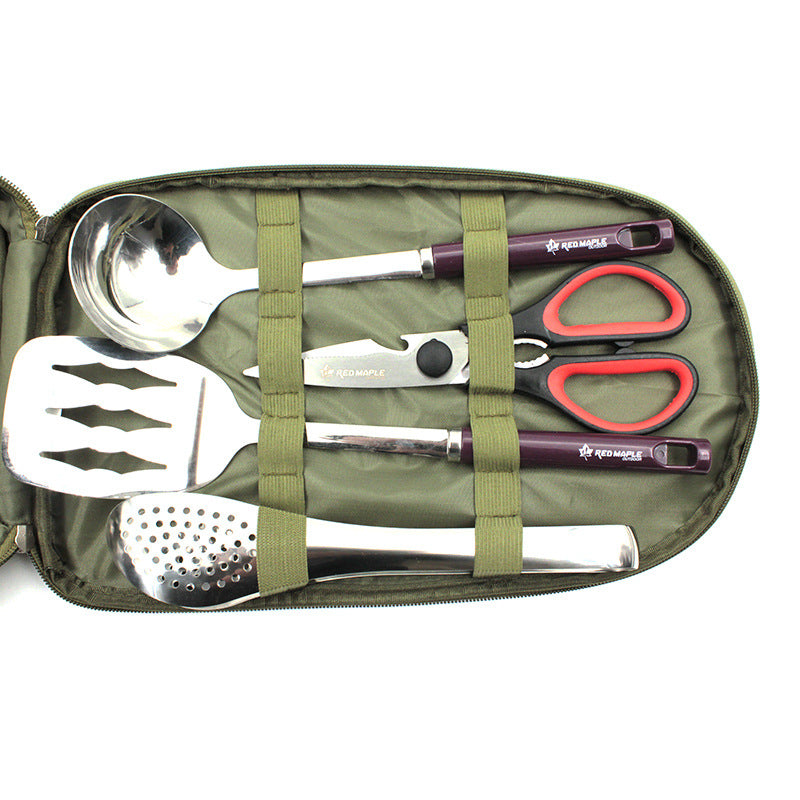 Wildcore CampChef Pro™ Outdoor Camping Cookware & BBQ Tool Set