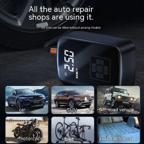 Wildcore AirForce™ Portable Digital Car Tire Inflator