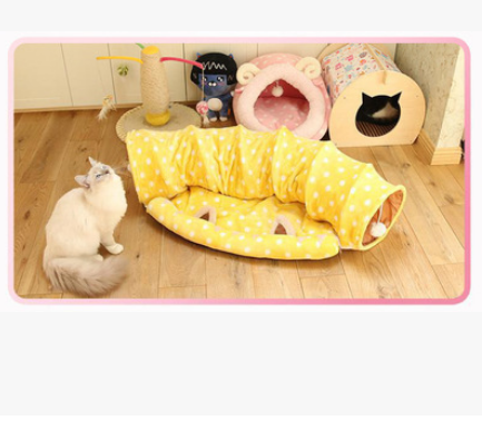 Wildcore CozyTunnel™ 4-in-1 Cat Bed & Play Tunnel